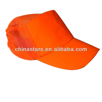 high visibility orange safety cap for dustman